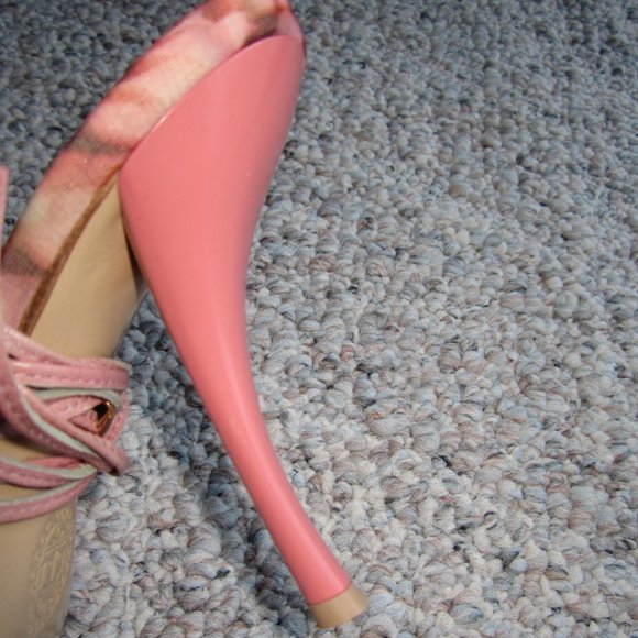 Les Tropenziennes Floral Heeled Sandal - Picture 8 of 15